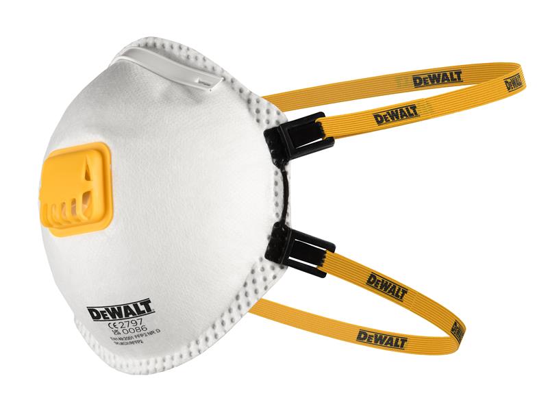 DEWALT Respiration FFP2 Disposable Respirator 2 Pack DWRFFP22