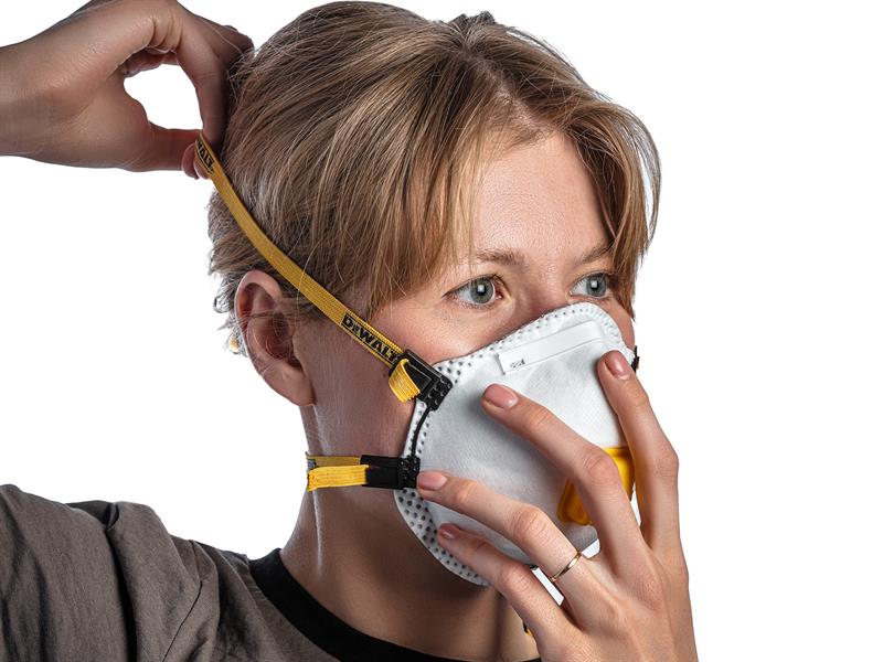 DEWALT Respiration FFP3 Disposable Respirator 2 Pack DWRFFP32