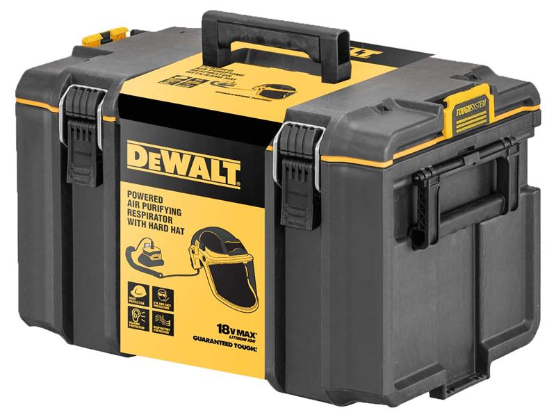DEWALT Powered Air Purifying Respirator with Hard Hat Inc Battery DWRGH2SB21