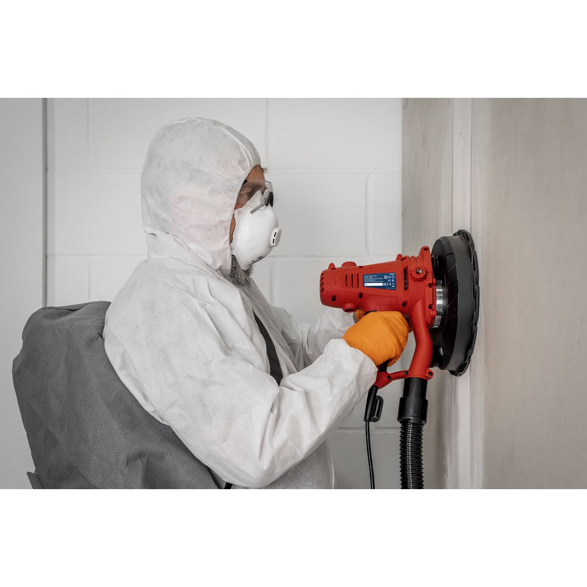 Sealey Handheld Drywall Electric Sander �215mm 1050W DWS215