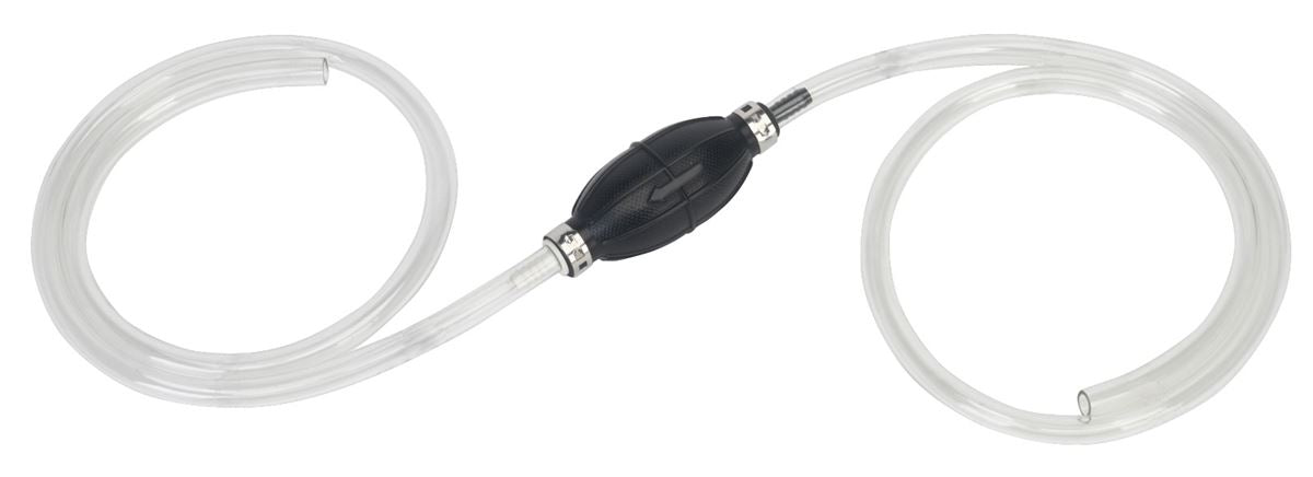 Sealey Emergency Fuel Transfer Syphon Pump for Petrol/Diesel/Water/Low Viscosity Fluids - 2m Hose EC96