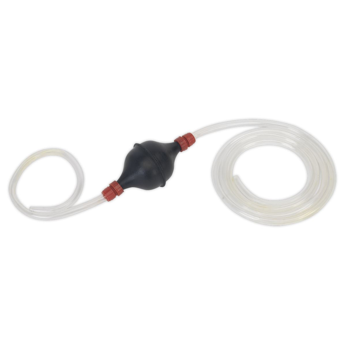 Sealey Emergency Fuel Transfer Syphon Pump for Petrol/Diesel/Water/Low Viscosity Fluids - 1.7m Hose EC97