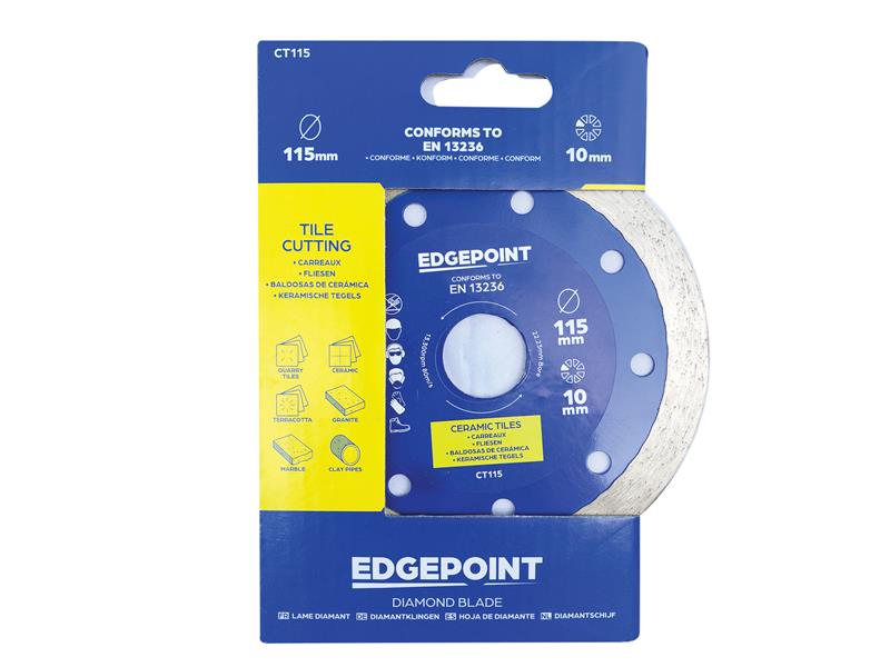 EdgePoint CT115 Tile Cutting Diamond Blade 115mm EDGDBCT115