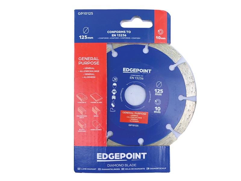 EdgePoint GP10125 General-Purpose Diamond Blade 125mm EDGDBGP10125
