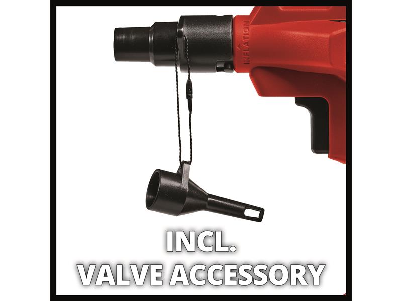 Einhell Li-Solo Power X-Change Air Inflator Pump 18V Bare Unit EINCEAP18N