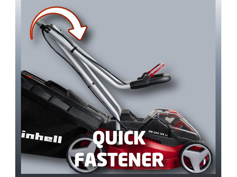 Einhell EINGECM33LI GE-CM 33LI Power X-Change Cordless Lawnmower 33cm 36V 2 x 18V 2.0Ah Li-ion