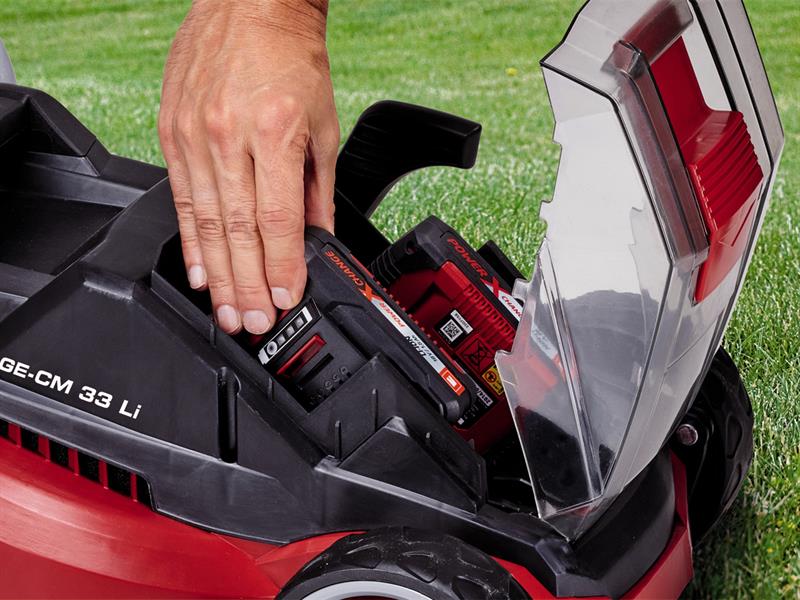 Einhell EINGECM33LI GE-CM 33LI Power X-Change Cordless Lawnmower 33cm 36V 2 x 18V 2.0Ah Li-ion