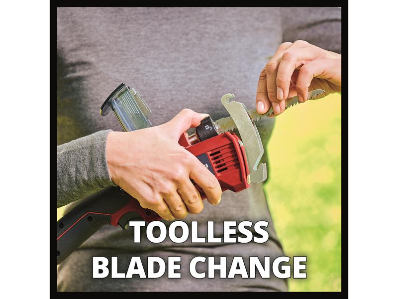 Einhell Pruning Saw 18V Bare Unit Li-Solo Power X-Change Cut 80/100 EINGEGS18N