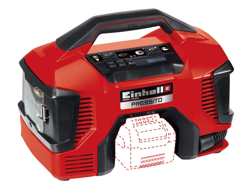 Einhell Pressito Hybrid Air Compressor 18V Bare Unit EINPRESSITO