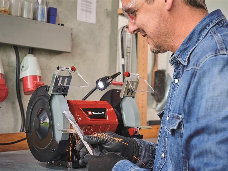 Einhell Bench Grinder Sanding Machine Course -Fine Wheels 400W 240V TC-BG 200 L