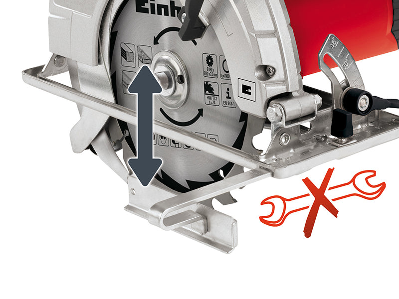 Einhell TC-CS 1400 Circular Saw 190mm 1400W 240V EINTCCS1400