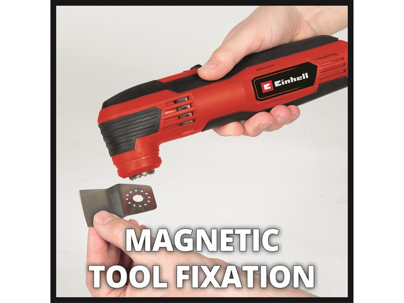 Einhell Multi Tool 250W 240V Inc Accessories Speed 22,000-40,000 EINTCMG250CE