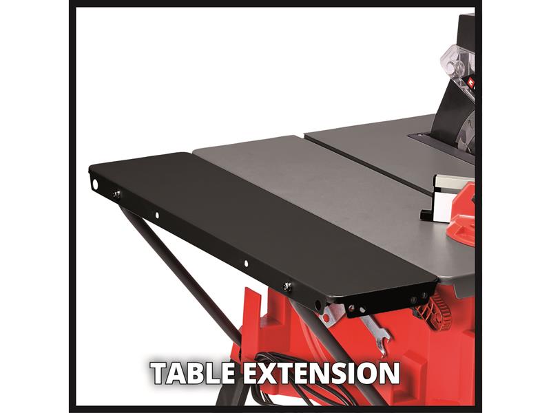 Einhell Table Saw with Stand 2200W 240V Blade 254 x 30mm 580 x 555 TC-TS 254 U