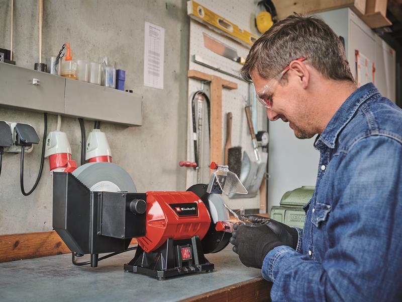 Einhell Wet & Dry Bench Grinder 250W 240V Twin Wheel EINTCWD200 TC-WD 200/150