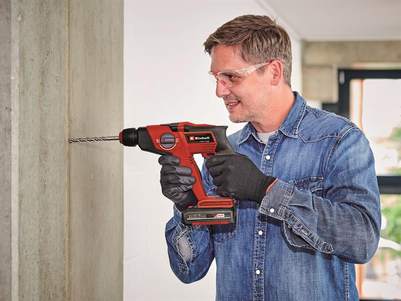 Einhell Li Solo Power X-Change Rotary Hammer 18V Bare Unit TE-HD 18/12