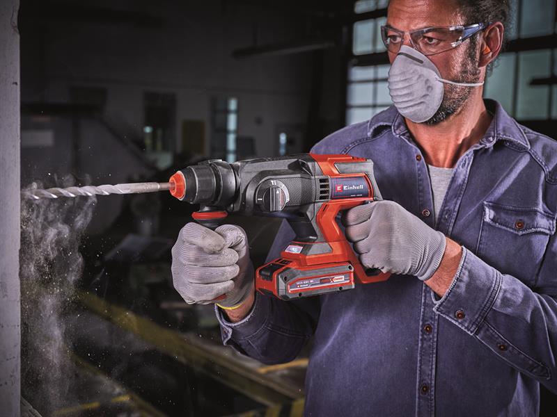Einhell Li Solo Power X-Change Rotary Hammer 18V Bare Unit TE-HD 18/20