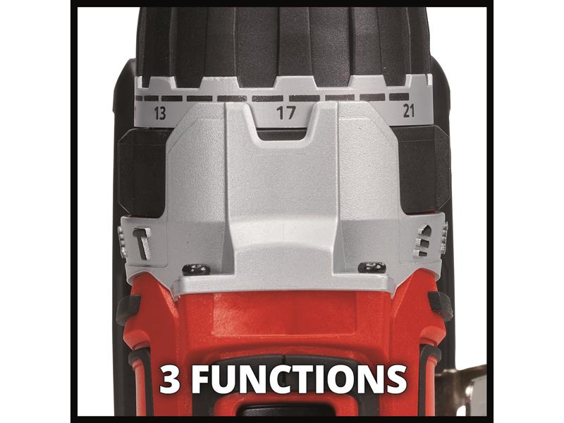 Einhell Combi Drill 18V 2 x 4.0Ah Li-ion Li-i BL Power X-Change EINTPCD1860K