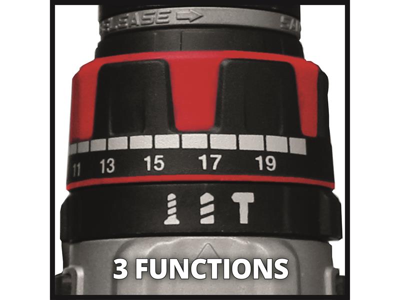 Einhell Combi Drill 18V Bare Unit Power X-Change Keyless Chuck EINTPCD1880N