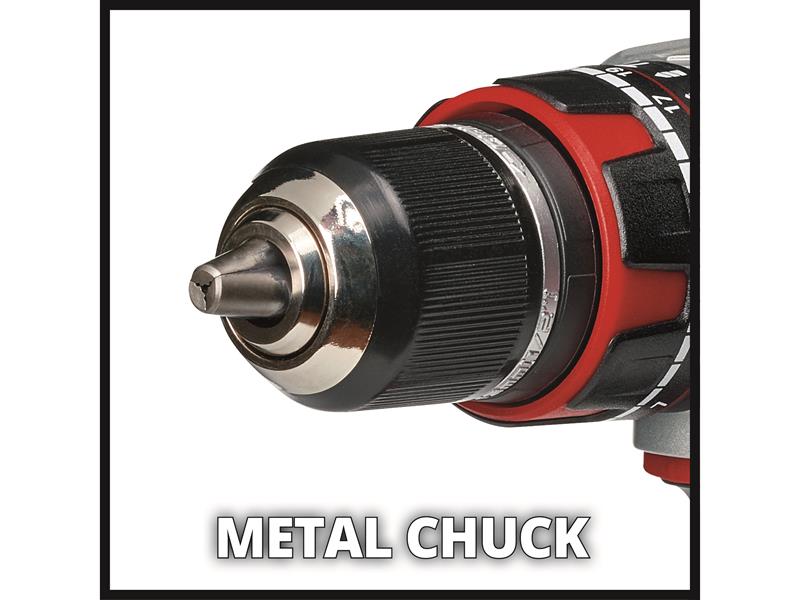 Einhell Combi Drill 18V Bare Unit Power X-Change Keyless Chuck EINTPCD1880N