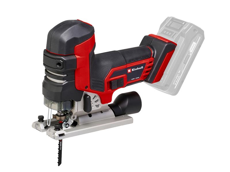 Einhell Power X-Change Jigsaw 18V Bare Unit Stroke 26mm Bevel 45° EINTPJST135N