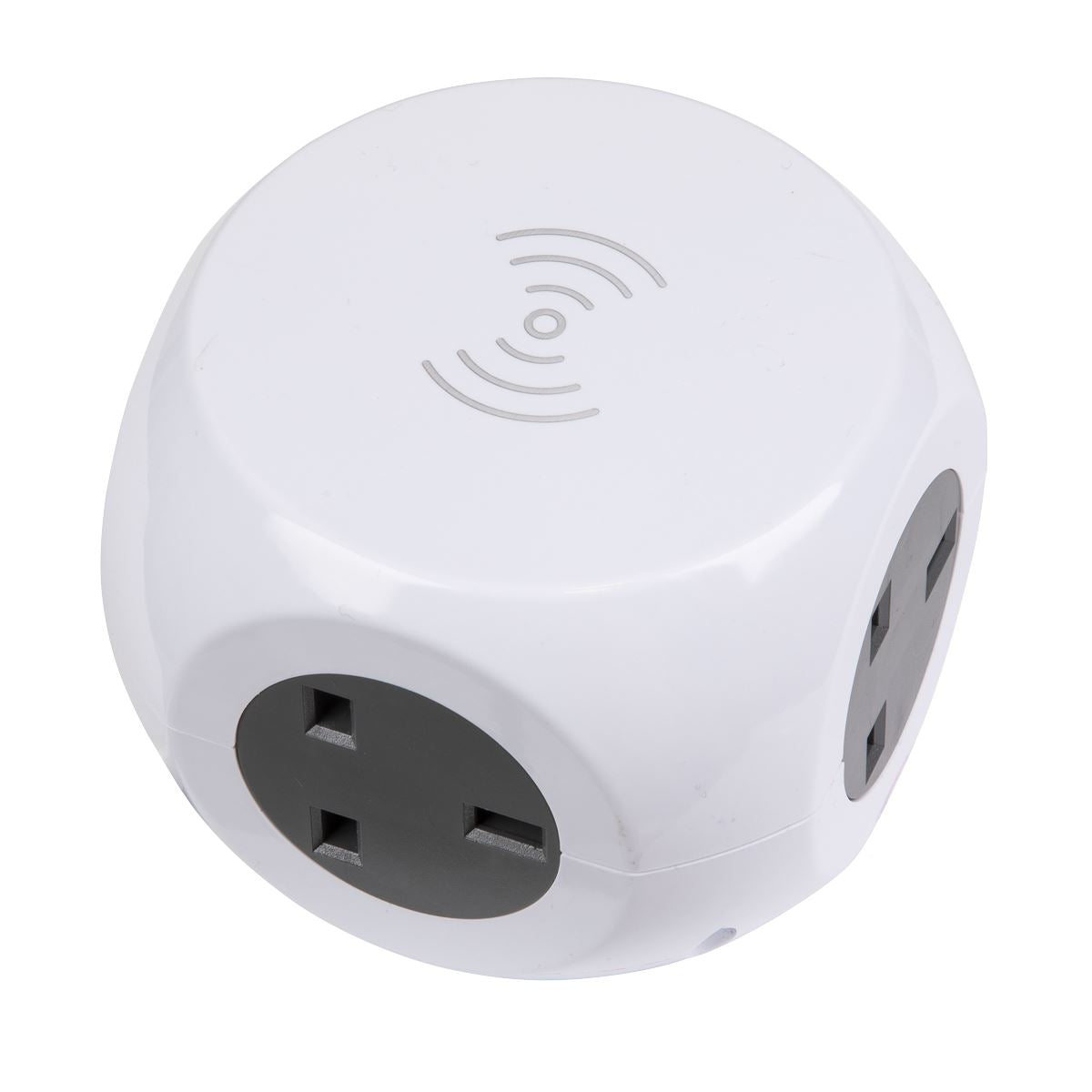 Sealey Extension Cable Cube 1.4m 3 x 230V & 3 x USB Sockets & Wireless Charging Pad EL144WC