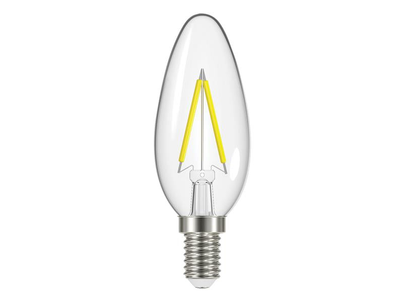 Energizer® LED SES (E14) Candle Filament Dimmable Bulb, Warm White 470 lm 4.8W ENGS12856