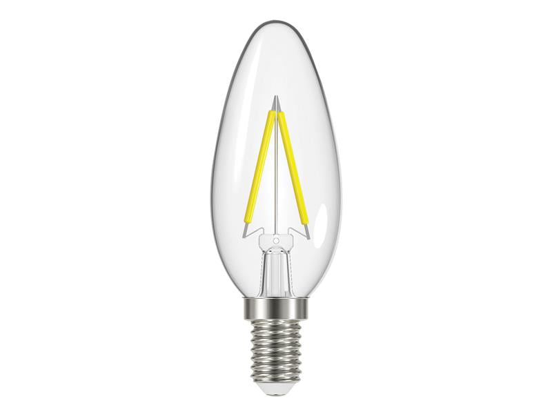 Energizer® LED SES (E14) Candle Filament Non-Dimmable Bulb, Warm White 470 lm 4W ENGS12869