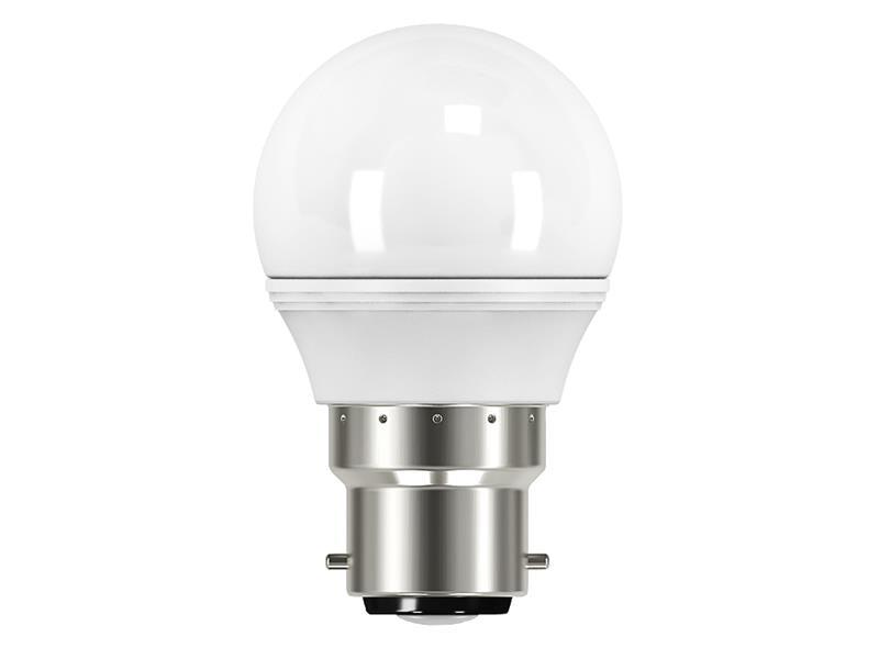 Energizer® LED BC (B22) Opal Golf Non-Dimmable Bulb, Warm White 470 lm 5.2W ENGS8838