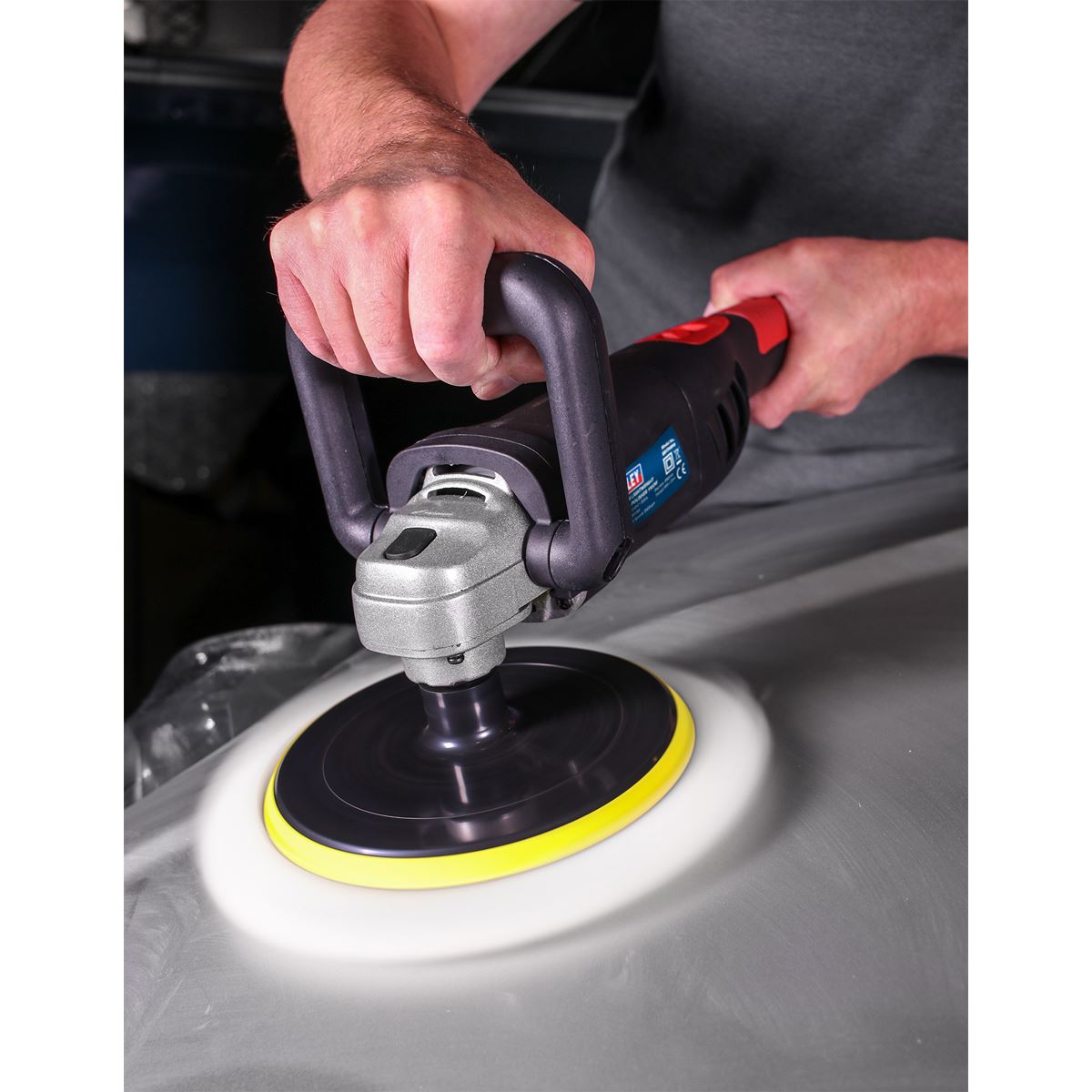 Sealey Polisher Digital �180mm 1100W/230V Lightweight ER1700PD