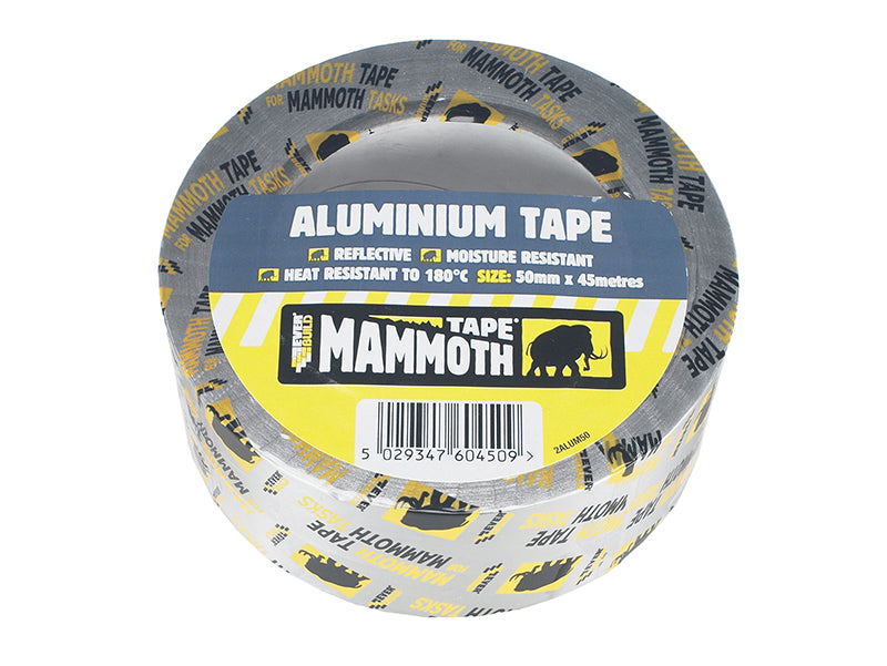 Everbuild Sika Aluminium Tape 100mm x 45m EVB2ALUM100