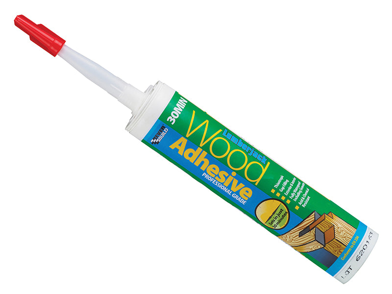 Everbuild Sika Lumberjack 30min Polyurethane Wood Adhesive Gel 310ml EVB30MINPU3