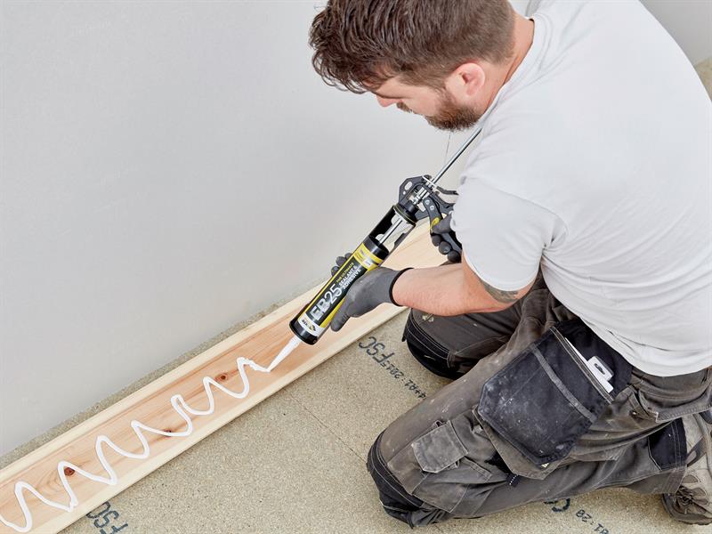 Everbuild Sika EB25 Hybrid Sealant Adhesive White 300ml EVBEB25WE