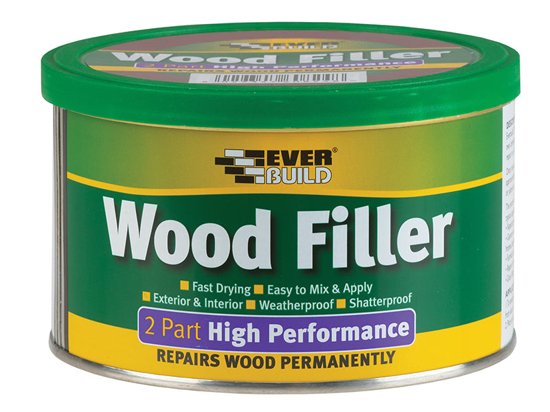 Everbuild Sika 2-Part High-Performance Wood Filler Light Stainable 1.4kg EVBHPWFL14K