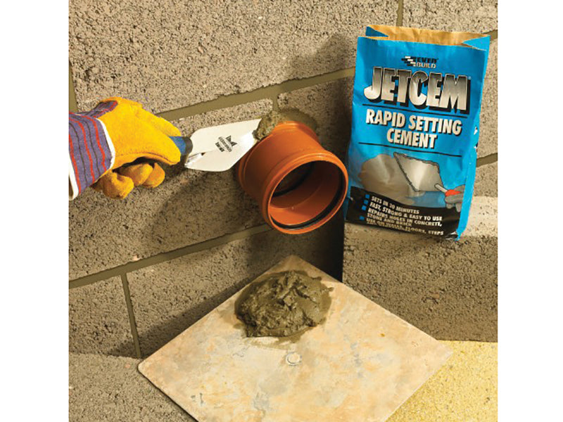 Everbuild Sika Rapid Set Cement 12kg (4 x 3kg Packs) EVBJETCEM3