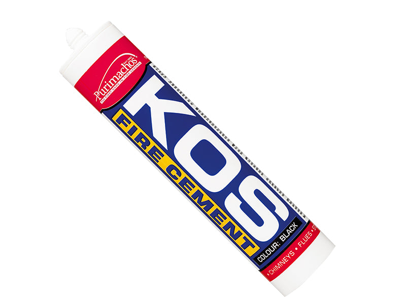 Everbuild Sika KOS Fire Cement Buff Cartridge C3 300ml EVBKOSBUFC3