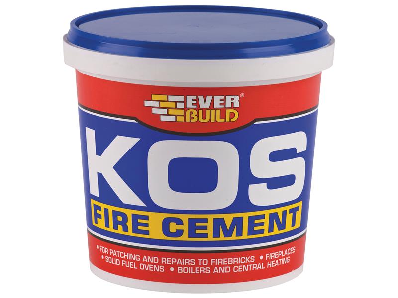 Everbuild Sika KOS Fire Cement Buff 500g EVBKOSBUF500