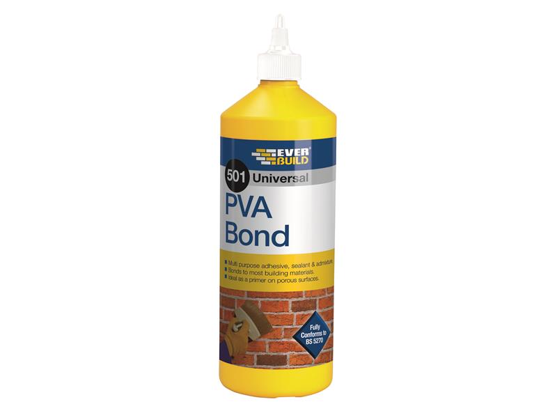 Everbuild Sika 501 Universal PVA Bond 500ml EVBPVA05L