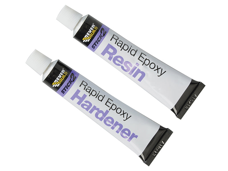 Everbuild Sika STICK2® Rapid Epoxy 2 x 12ml Tubes EVBS2RAPIDET