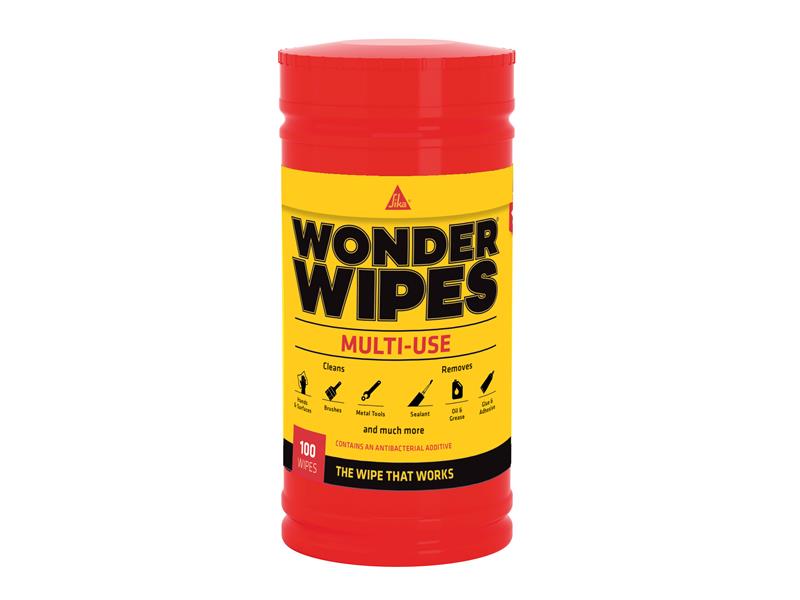 Everbuild Sika Wonder Wipes Trade (Tub 100) EVBWIPE80