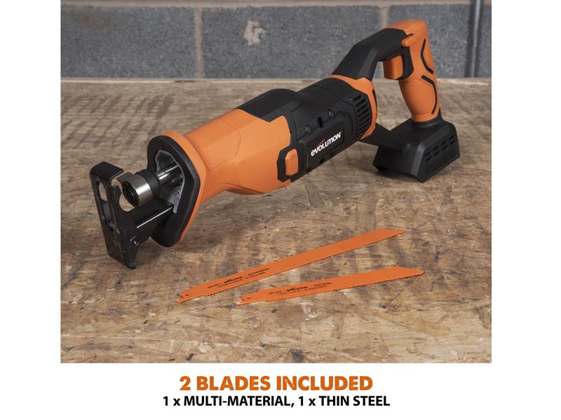 Evolution R150RCP-Li EXT Reciprocating Saw 18V Bare Unit EVLR150RCPN