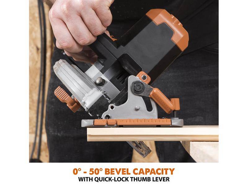 Evolution R165CCS-Li EXT Circular Saw 18V Bare Unit EVLR165CCSN