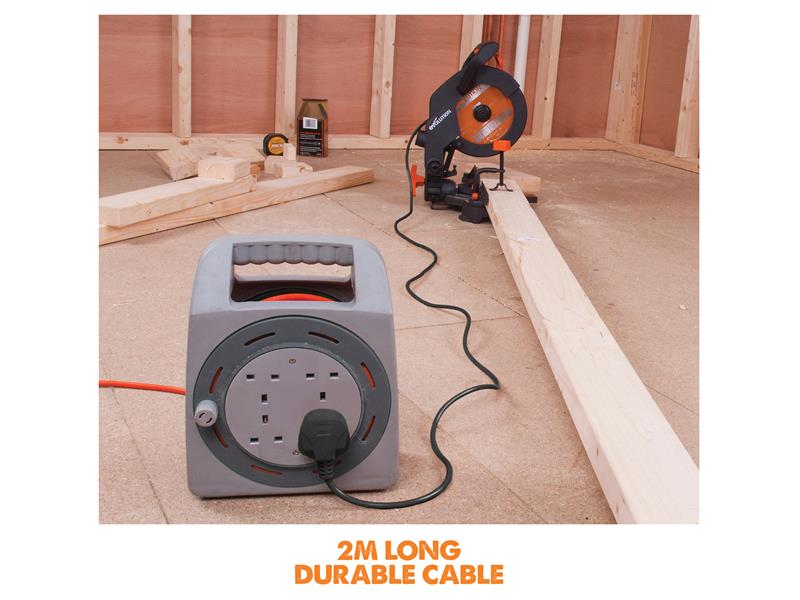 Evolution R210CMS Multi-Purpose Compound Mitre Saw 1200W 110V EVLR210CMSL