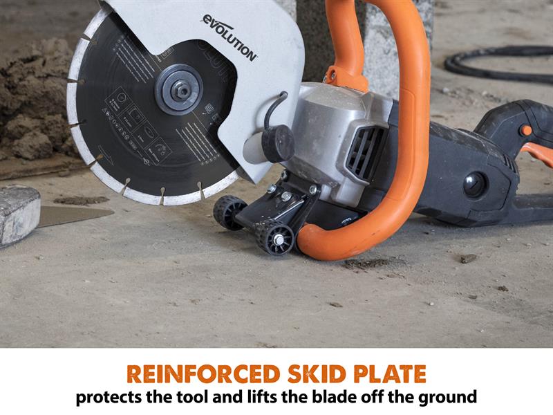 Evolution 230mm Disc Cutter & Blade 1600W 110V EVLR230DCTL