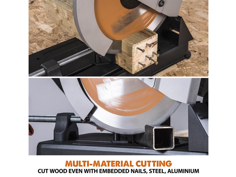 Evolution R355CPS Multi-Material Chop Saw 1800W 110V EVLR355CPSL
