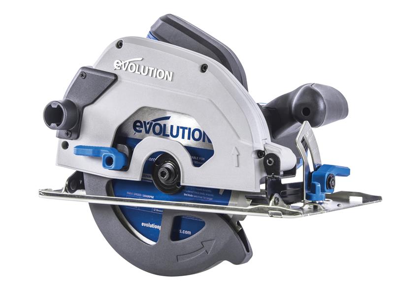 Evolution S185CCSL Industrial Circular Saw 1600W 110V EVLS185CCSLL