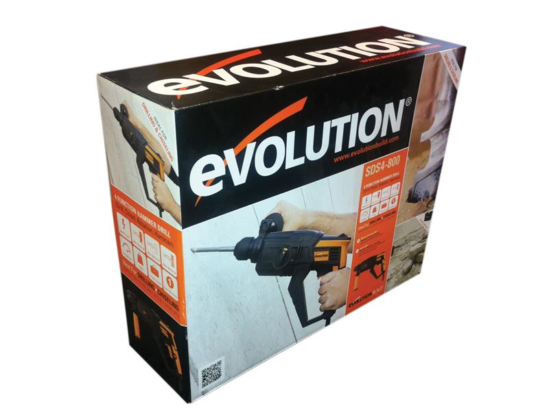 Evolution SDS4-800 4 Function SDS Drill 650W 110V EVLSDS4L