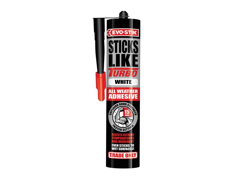 EVO-STIK Sticks Like Turbo White 290ml EVO30606786