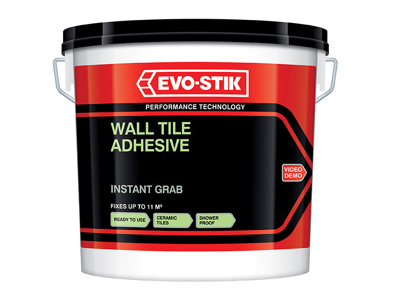 EVO-STIK Instant Grab Wall Tile Adhesive 10 litre EVO416642