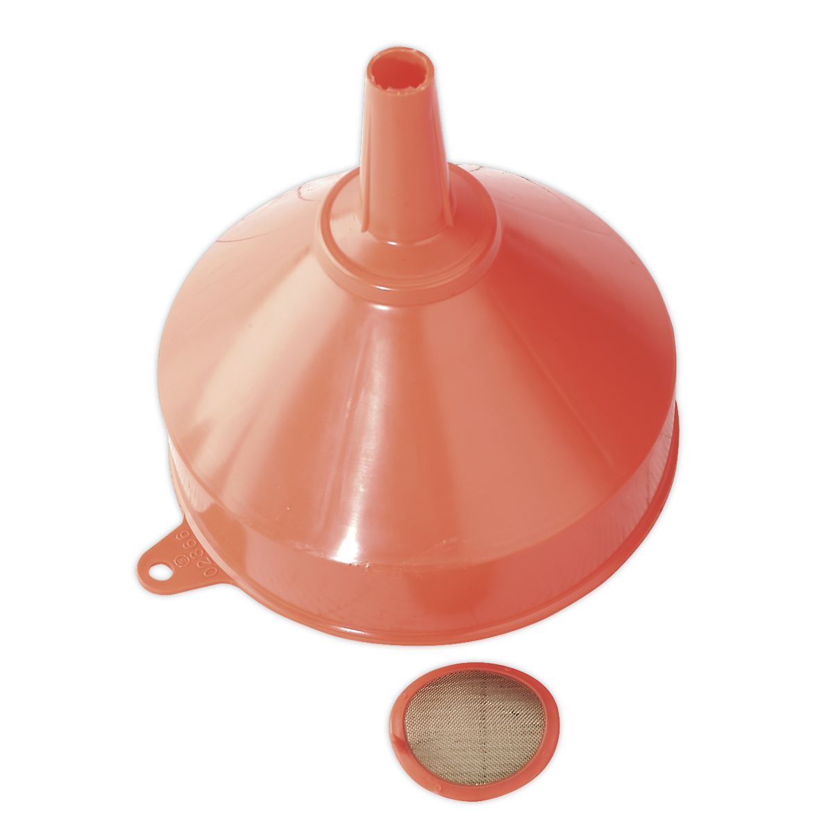 Sealey Funnel Medium �200mm Fixed Spout with Filter F2