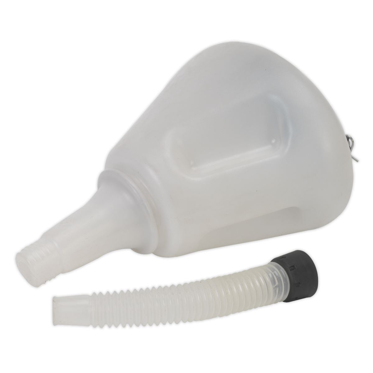 Sealey Funnel with Closing Lid �200mm F99200